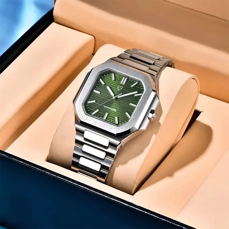 Pagani Design Cubitus Style Green Dial Men's Watch- PD-YS019